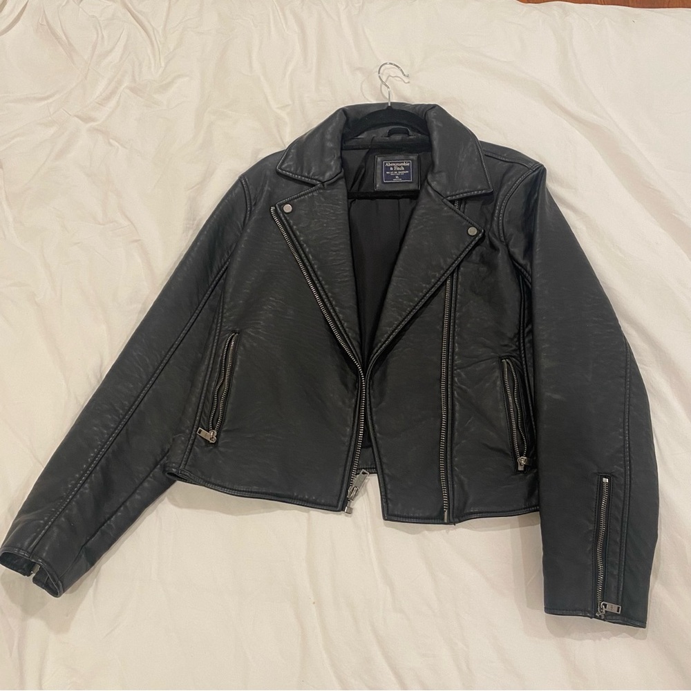 A&F Leather Jacket